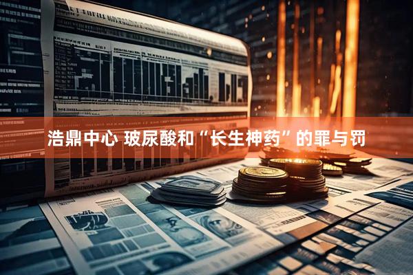 浩鼎中心 玻尿酸和“长生神药”的罪与罚