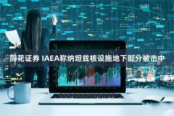 同花证券 IAEA称纳坦兹核设施地下部分被击中