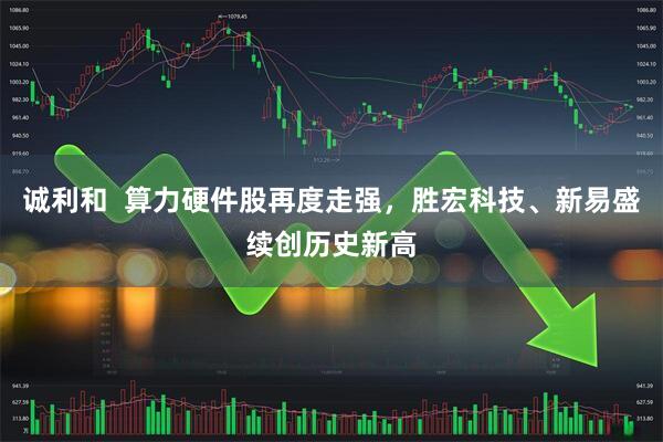 诚利和  算力硬件股再度走强，胜宏科技、新易盛续创历史新高