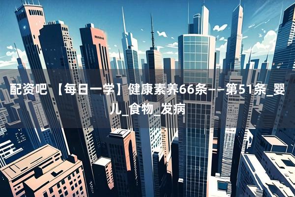 配资吧 【每日一学】健康素养66条——第51条_婴儿_食物_发病